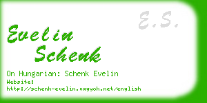 evelin schenk business card